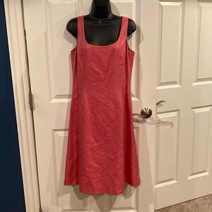 10 salmon Ann Taylor lined dress - New with tags